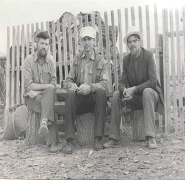 Б.В. Щербаков за работой